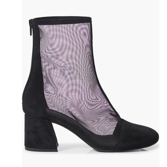 FREE PEOPLE Wisteria Cap Toe Bootie Black - Picture 3 of 12